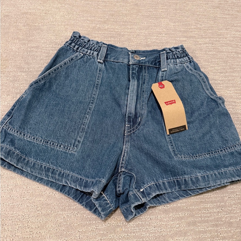 Levi's Women's Classic Blue Jean Shorts
